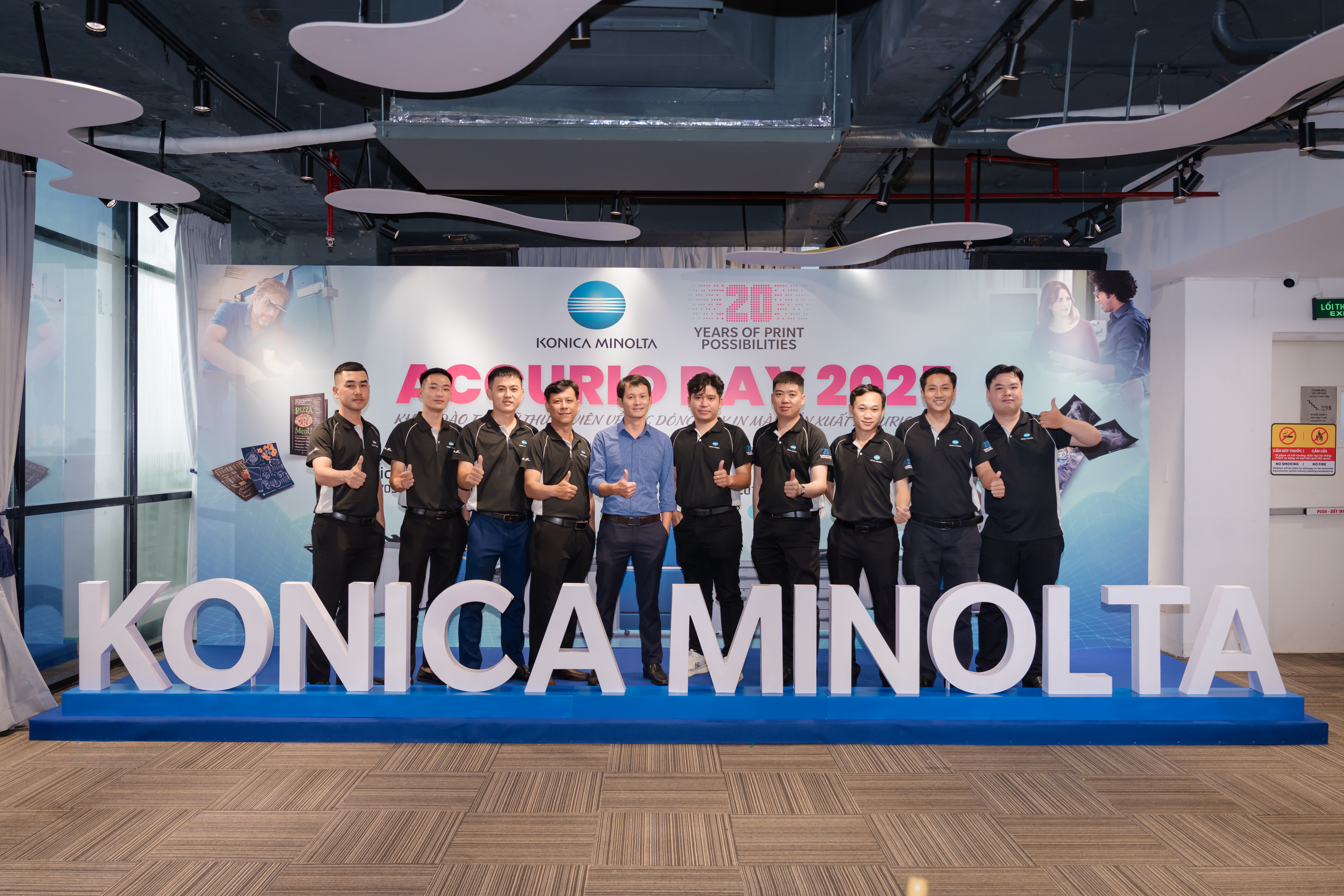 AZparty x Konica Minolta Việt Nam: Ra mắt thành công máy in 5 màu